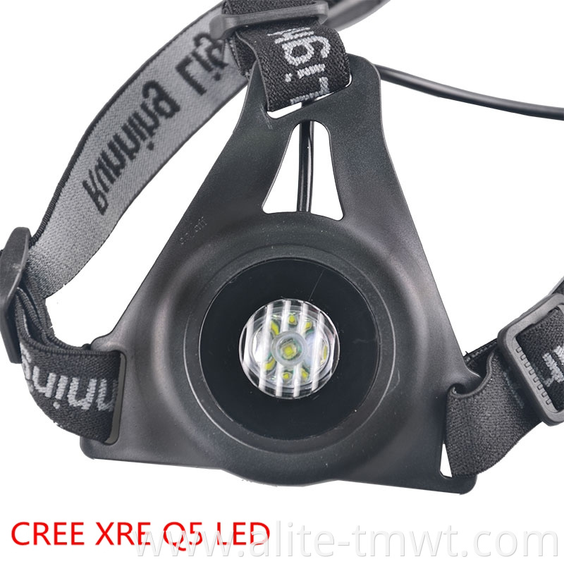 Outdoor USB Rechargeable Waterproof Night Chest Running Lights Adjustable Strap Runner Light For Night Jogging Dog Walking